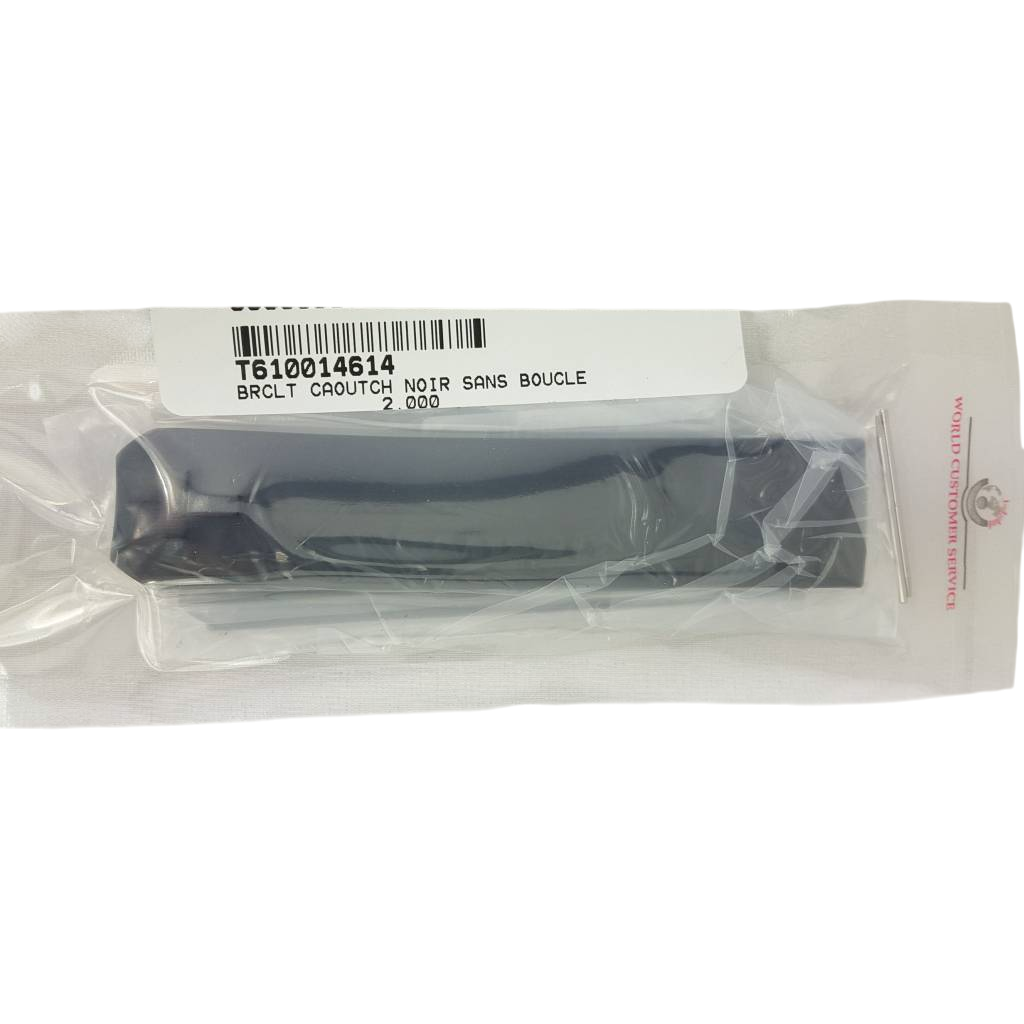 Tissot Z253 / Z353 BE Watch Band T610014614 Black Silicone 20 mm T - Touch - Watch Plaza