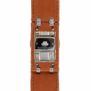 Watch Band AR5499 Emporio Armani Brown Leather Strap 22mm - Watch Plaza