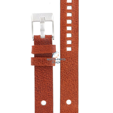 Watch Band Diesel DZ1008 brown leather strap 16mm original - Watch Plaza