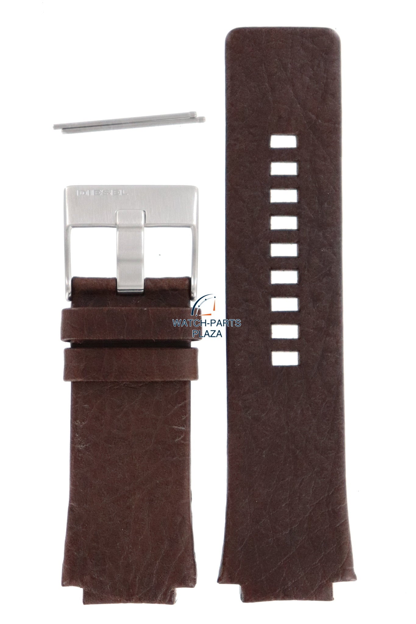 Watch Band Diesel DZ1111 brown leather strap 20mm original DZ - 1111 - Watch Plaza