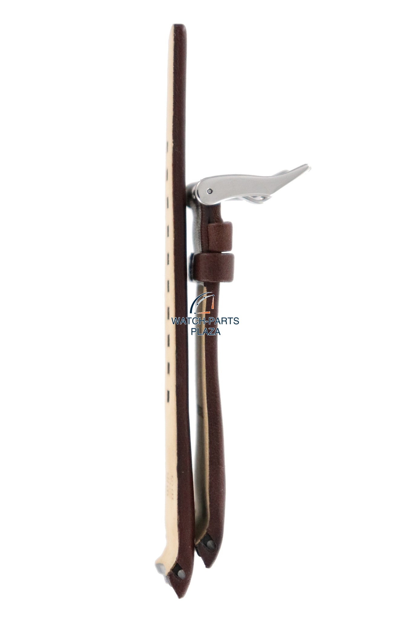Watch Band Diesel DZ1140 brown leather strap 28mm original - Watch Plaza