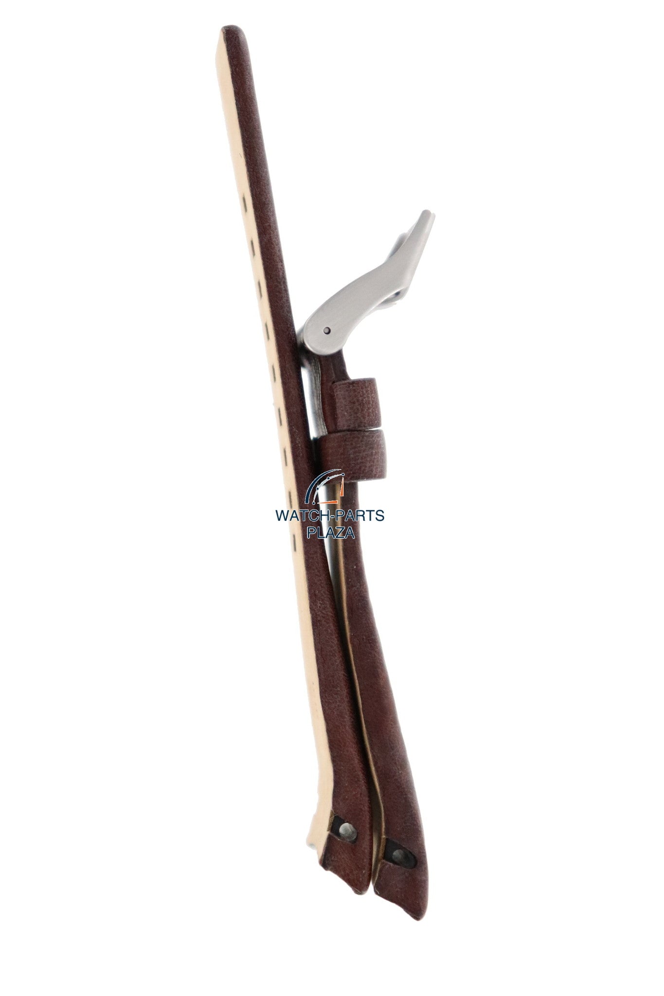 Watch Band Diesel DZ1273 brown leather strap 32mm Bugout original - Watch Plaza