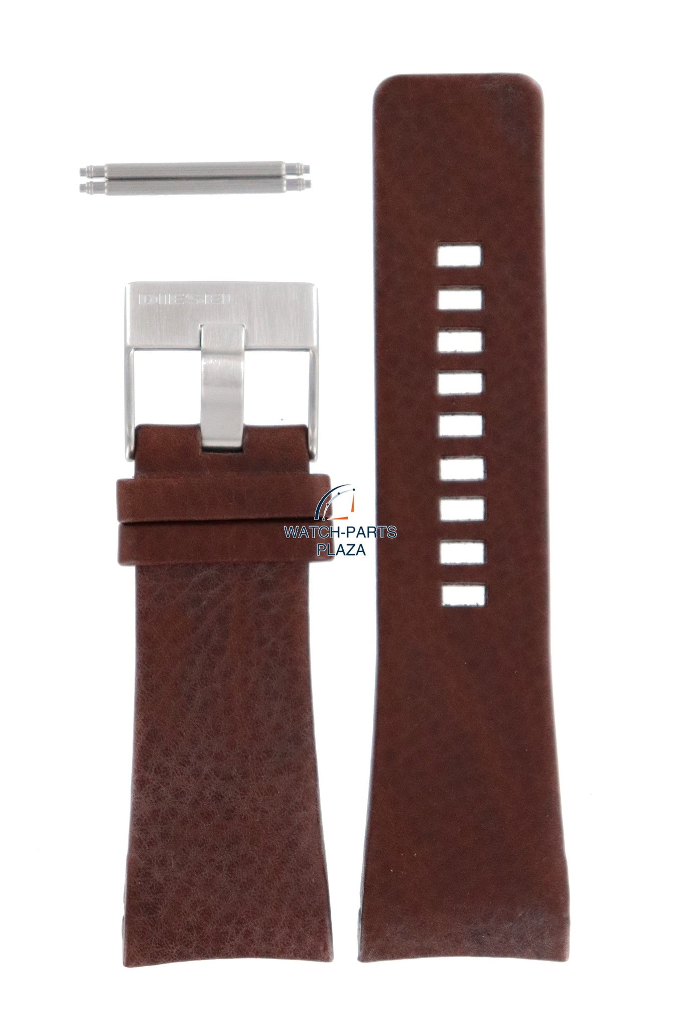 Watch Band Diesel DZ1317 brown leather strap 29mm original - Watch Plaza