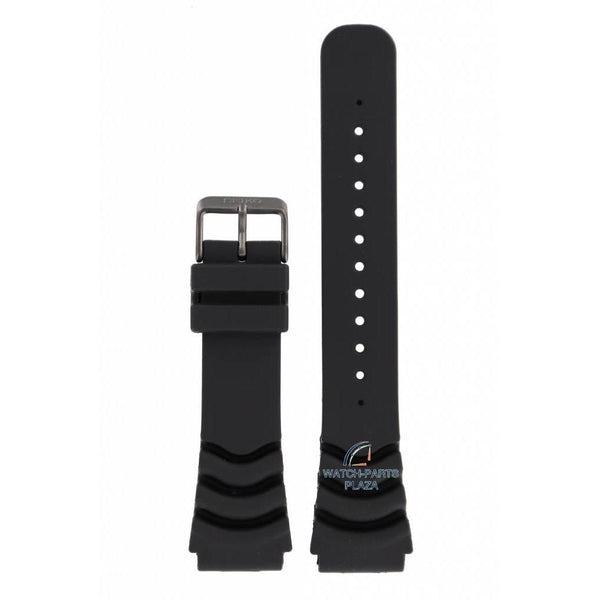 Watch Band for Seiko 5 Sports SNZG87, SRPA11 Black Strap 22mm 7S36 03P0, 4R36 04Z0 - Watch Plaza