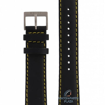 Watch Band for Seiko 7N42 - 0CB0 & 7T92 - 0ET0 / SN469, SGEB41P2 Black Leather - Watch Plaza