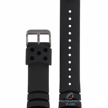Watch Band for Seiko Kinetic SKA427, SKA579 Black Strap 20mm 5M62 - 0BL0 5M82 - 0AF0 - Watch Plaza