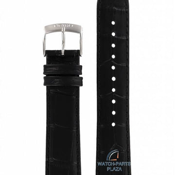 Watch Band for Seiko SRP769 / SRPA27 Black Leather Strap 4R35 - 00P0, 00Z0 Classic L07H - Watch Plaza