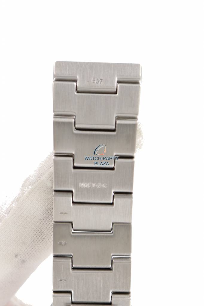 Watch Band for Seiko SRPA19, SRPD01 Steel Bracelet 22mm Dawn Grey 4R36 05D0, 06Y0 - Watch Plaza