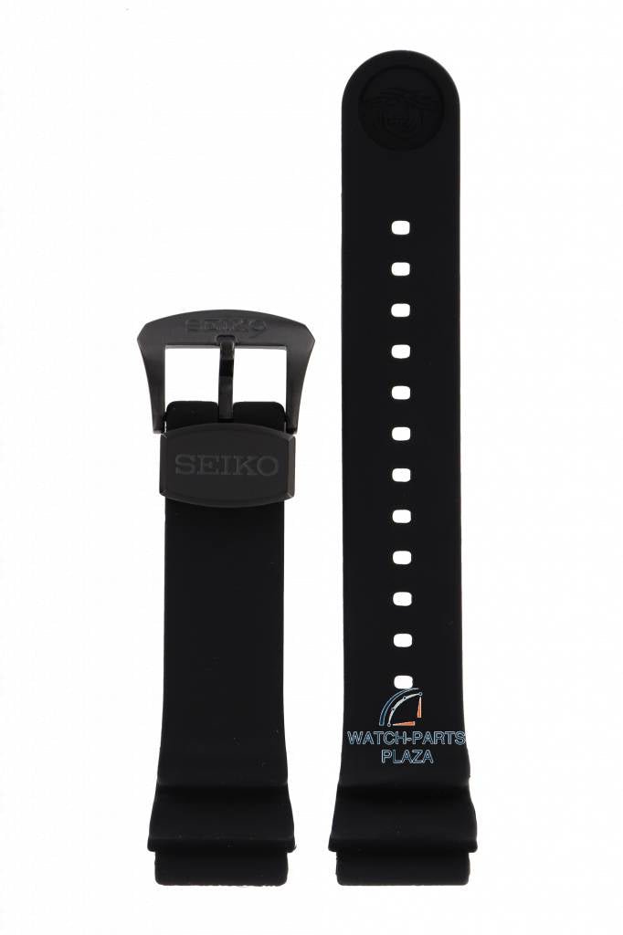 Watch Band for Seiko SRPC49 Prospex Black Series Darth Turtle 4R36 - 06L0 22mm Strap - Watch Plaza