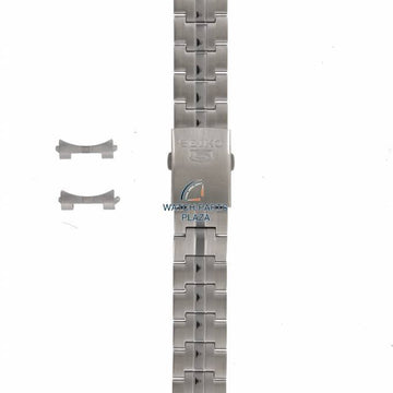 Watch Band Seiko 5 Sports 7S26 - 02J0 / 7S26 - 03S0 stainless steel strap 18mm 3303 - Watch Plaza
