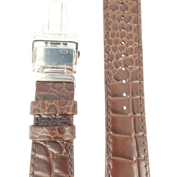 Watch Band Seiko Premier Kinetic Perpetual Calendar SNP025 / SNP023 Brown Leather Strap 7D56 - 0AA0 21mm 4A071 - Watch Plaza