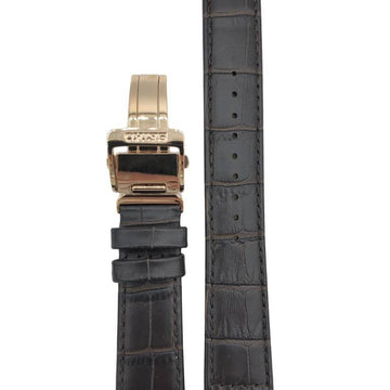 Watch Band Seiko Premier Kinetic SRX008P1 Brown Strap 5D88 - 0AD0 Rosé Clasp - Direct Drive - Watch Plaza