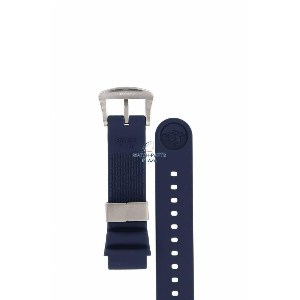 Watch Band Seiko Prospex Diver SPB083J1 blue strap 20mm 6R15 - 04G0 - Watch Plaza