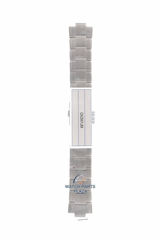 Watch Band Seiko SBFG001 Spirit Solar Radio S760 - 0AB0 stainless steel strap 22mm DA3W - Watch Plaza
