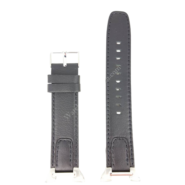 Watch Band Seiko SNAA37 black leather strap 7T62 - 0GW0 13mm 4LC4JB - Watch Plaza