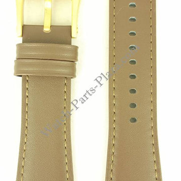 Watch Band Seiko SRP580 Prospex Limited brown leather strap L0CW B 22 mm - Watch Plaza