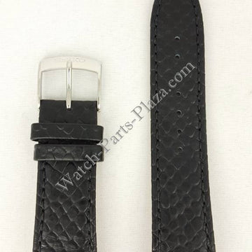 Watch Band SNDZ99P1 Seiko 7T92 - 0HP0 black leather strap 20mm 4LK4JB - Watch Plaza