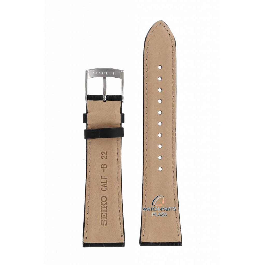 Watch Strap for Seiko SPC171, SPL003, SNAF69 Band 5T82 - 0AB0, 7T86 - 0AC0 Perpetual 22mm - Watch Plaza