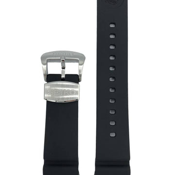 Watch Strap Seiko Prospex Solar Diver SNE439 SSC617 Black Band 20mm V157 - 0BT0 V175 0AD0 - Watch Plaza