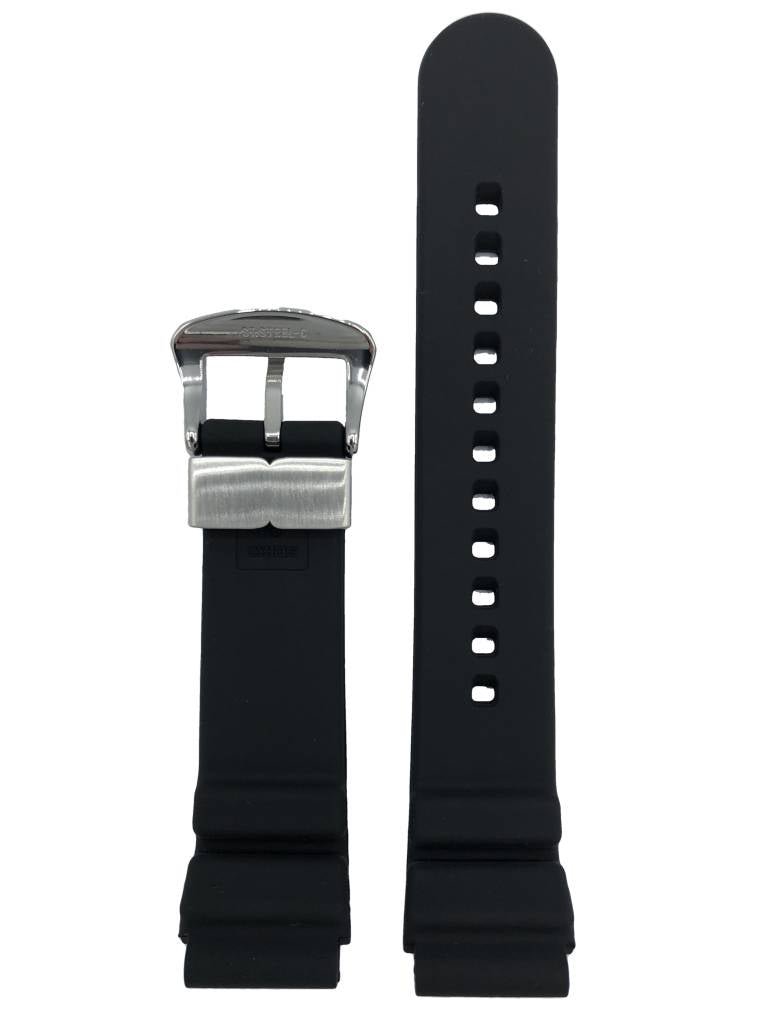 Watch Strap Seiko Prospex Solar Diver SNE439 SSC617 Black Band 20mm V157 - 0BT0 V175 0AD0 - Watch Plaza