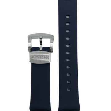 Watch Strap SRPC41K1 Seiko Mini Turtle Blue Band KN 20mm SRPC41 Genuine 4R35 02K0 - Watch Plaza
