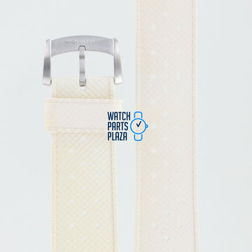 Zodiac ZO2307 Watch Band ZO - 2307 White Silicone 22 mm V - Wolf - Watch Plaza